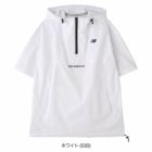 ニューバランス撥水防風ハーフジッププルオーバーフーディー012-5121001メンズゴルフウェアnewbalance2025春夏モデル日本正規品