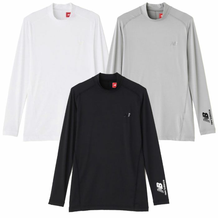 ニューバランス接触冷感UVモックネックインナープルオーバー012-5967001メンズゴルフウェアnewbalance2025春夏モデル日本正規品