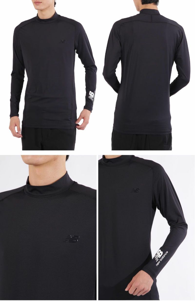 ニューバランス接触冷感UVモックネックインナープルオーバー012-5967001メンズゴルフウェアnewbalance2025春夏モデル日本正規品