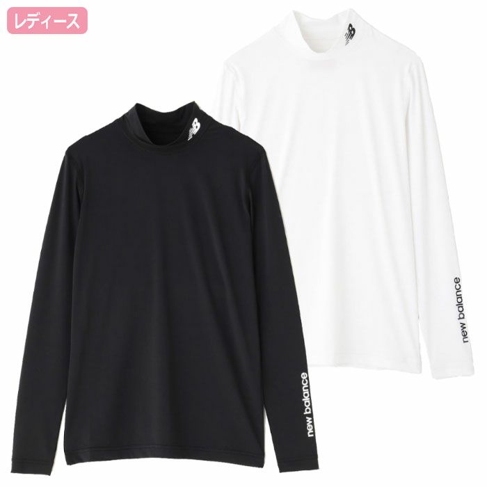 ニューバランス接触冷感UVモックネックインナープルオーバー012-5967501レディースゴルフウェアnewbalance2025春夏モデル日本正規品