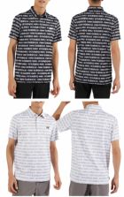 ニューバランスリフレクトロゴボーダージャガード半袖 カラーシャツ012-5168002メンズゴルフウェアnewbalance2025春夏モデル日本正規品