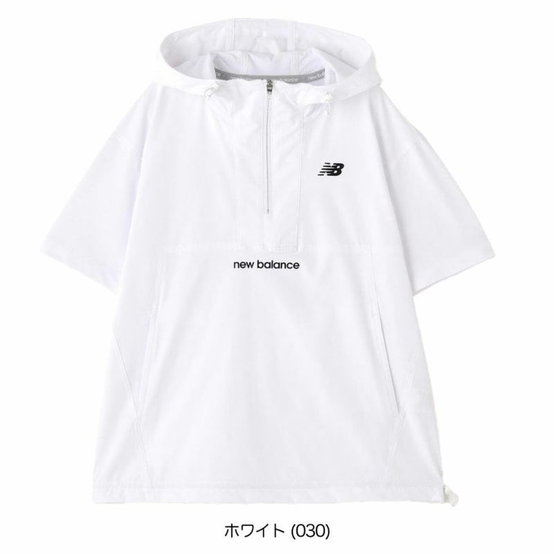 ニューバランス撥水防風ハーフジッププルオーバーフーディー012-5121501レディースゴルフウェアnewbalance2025春夏モデル日本正規品