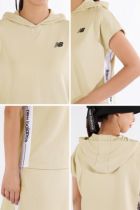 ニューバランス接触冷感フレンチスリーブプルオーバーフーディー012-5164503レディースゴルフウェアnewbalance2025春夏モデル日本正規品
