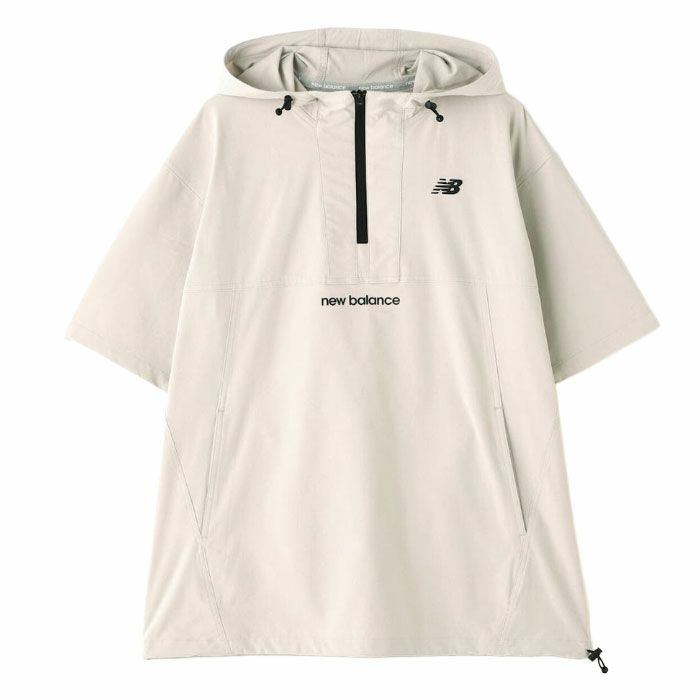 ニューバランス撥水防風ハーフジッププルオーバーフーディー012-5121001メンズゴルフウェアnewbalance2025春夏モデル日本正規品