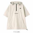 ニューバランス撥水防風ハーフジッププルオーバーフーディー012-5121001メンズゴルフウェアnewbalance2025春夏モデル日本正規品