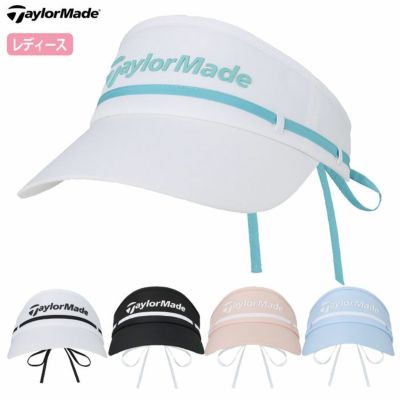テーラーメイド ウィメンズ W リボンバイザー UN579 レディース 帽子 ゴルフキャップ ゴルフ TaylorMade 日本正規品 2025春夏モデル