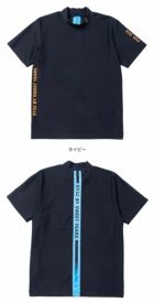 SY32GOLFSYG-25S020ゴルフウェア3D-FACEBACKNEONMOCK半袖メンズ日本正規品2025春夏モデル