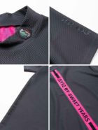 SY32GOLFSYG-25S020ゴルフウェア3D-FACEBACKNEONMOCK半袖メンズ日本正規品2025春夏モデル