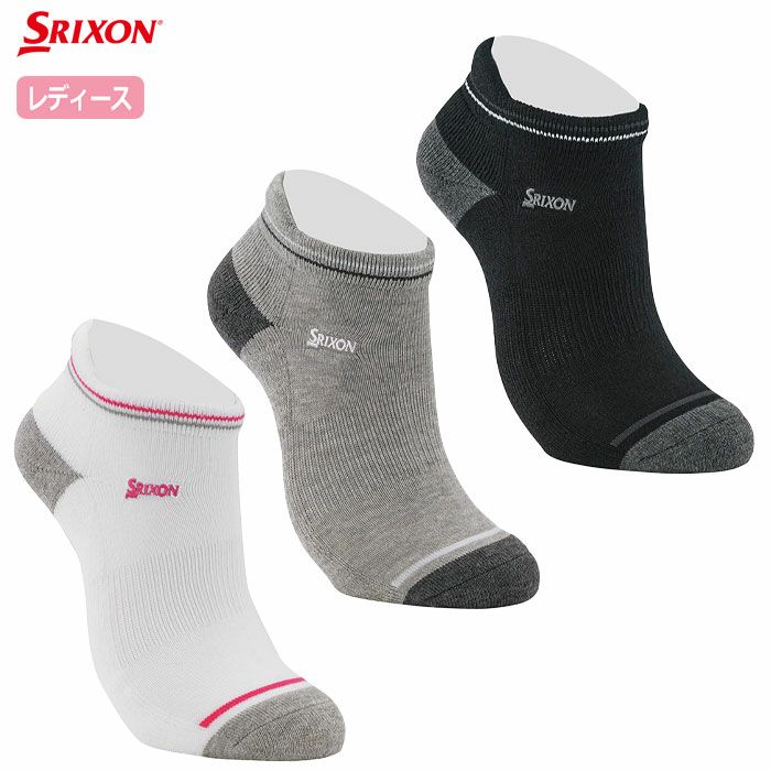 スリクソンレディスアンクルソックスSWO4450レディースゴルフウェア靴下SRIXONダンロップ日本正規品