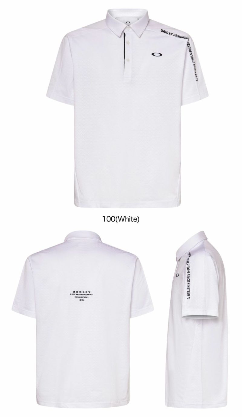オークリー OAKLEY ポロシャツ Tech Cold Jq Shirt メンズ