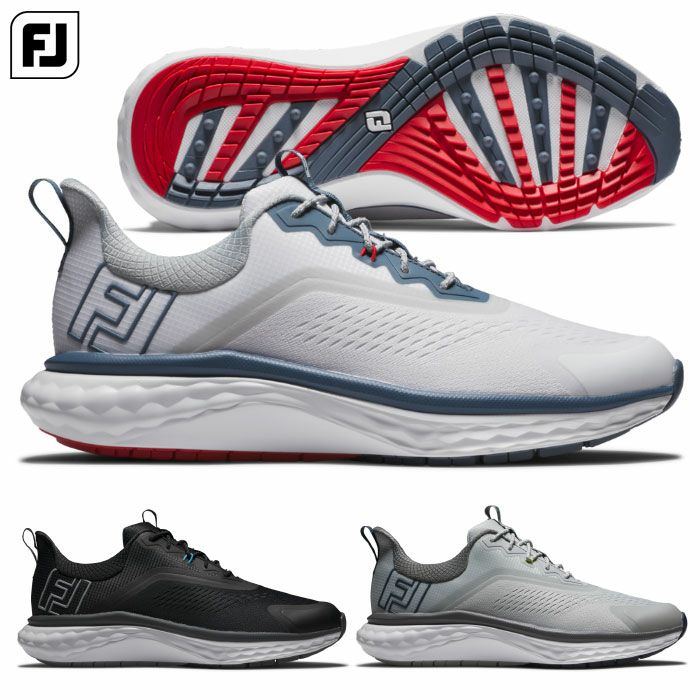 フットジョイゴルフシューズMEN'SFJクオンタムLACEDスパイクレスメンズ靴FOOTJOY2025年モデル日本正規品