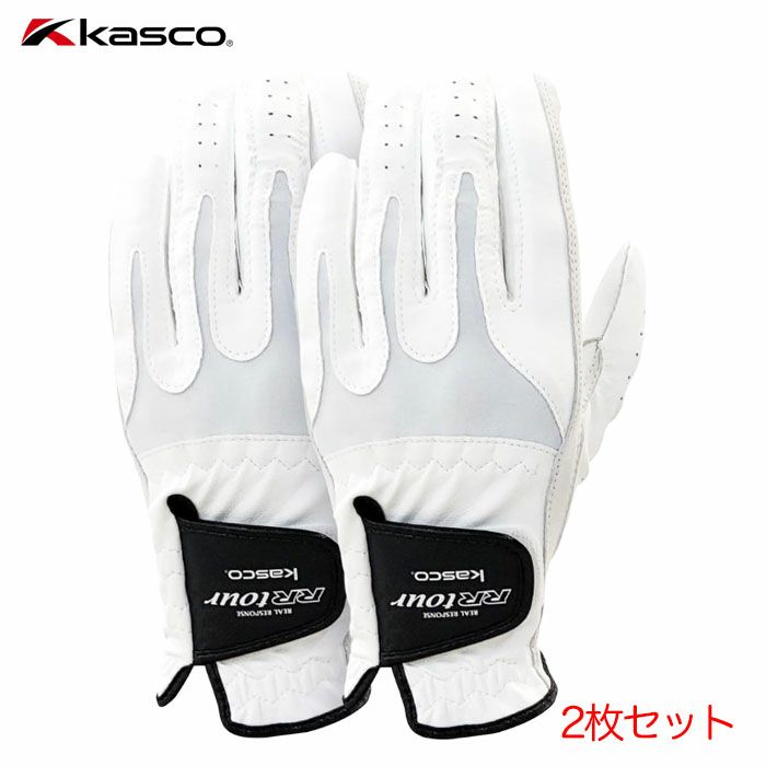キャスコRR-1323SCAMグローブ天然皮革×合成皮革グローブ2枚セットメンズ左手用ゴルフKASCO日本正規品