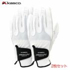 キャスコRR-1323SCAMグローブ天然皮革×合成皮革グローブ2枚セットメンズ左手用ゴルフKASCO日本正規品