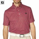 フットジョイフラワープリント半袖ボタンダウンシャツFJ-F25-S14メンズゴルフウェアFOOTJOY2025春夏モデル日本正規品
