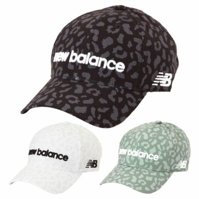 ニューバランス レオパード柄 6パネルキャップ 0125187014　メンズ レディース ゴルフキャップ 帽子 new balance 2025春夏モデル 日本正規品