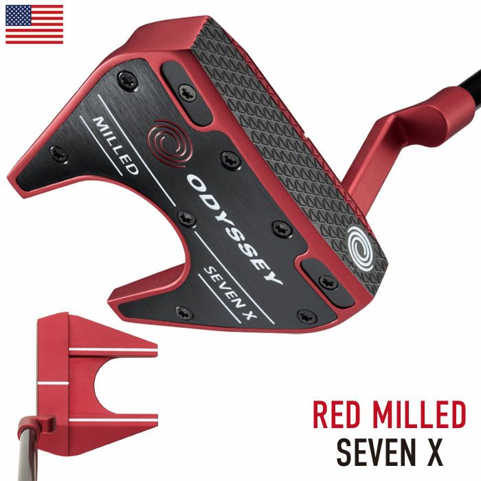 激安超安値 SEVEN RED オデッセイ X 33,34,35インチ 右用 メンズ パター クラブ