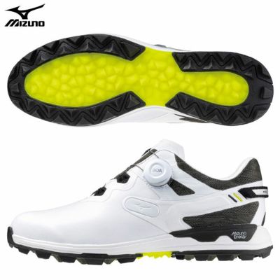 ミズノ スパイクレスシューズ ウエーブハザード WG ボア 51GM2375 メンズ ゴルフシューズ 靴 mizuno 日本正規品