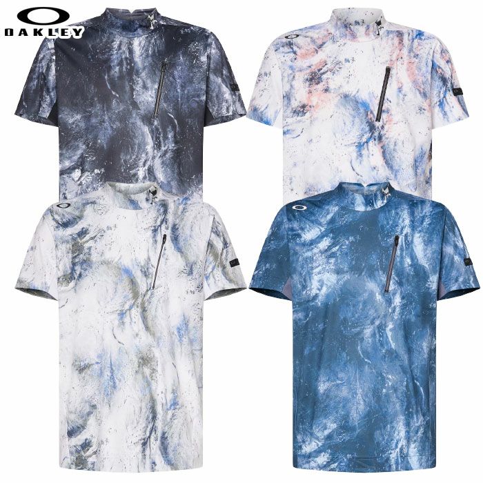オークリーゴルフウェアFOA407600メンズ半袖シャツ2025春夏モデルOAKLEY日本正規品