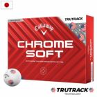 キャロウェイCHROMESOFTUSATRUTRACKボール12球入3ピース2025年モデルゴルフゴルフボール