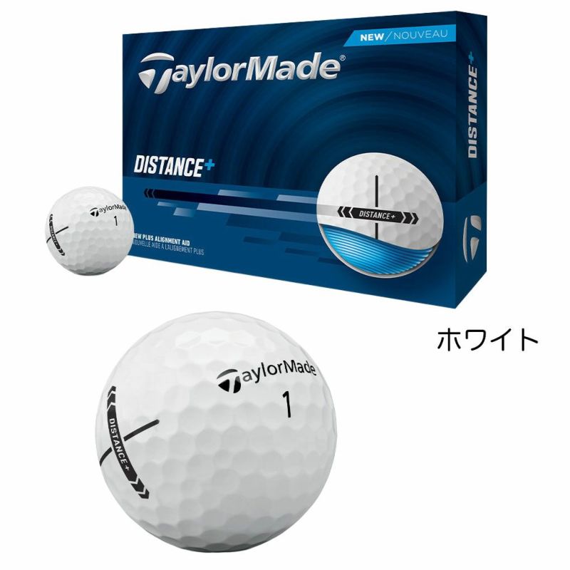 テーラーメイド2025ディスタンス+ゴルフボール1ダース全12球2ピース2025年モデルTaylorMade日本正規品
