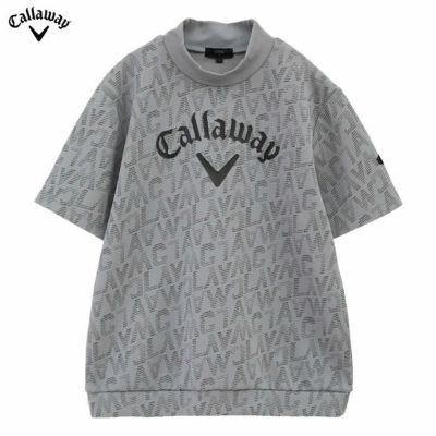 キャロウェイ スウェット ロゴプリントハーフゲージ半袖スウェット C24217103 メンズ Callaway ゴルフウェア 2024秋冬モデル 日本正規品