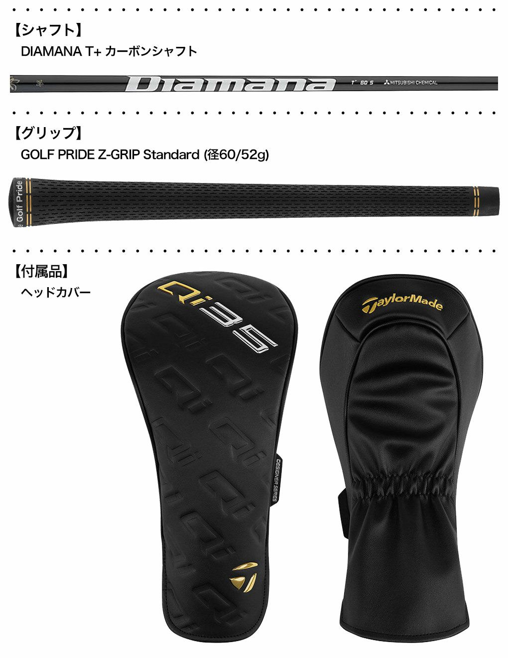 テーラーメイドQi35DesignerSeriesドライバーメンズ右用2025年モデルUSA直輸入品TaylorMade