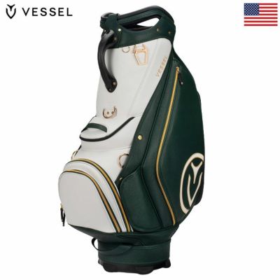 VESSEL キャディバッグ 2025 Season Opener Prime 2.0 Staff カートバッグ 6分割トップ ベゼル ゴルフ 2025年モデル USA直輸入品