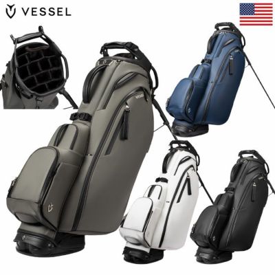 VESSEL キャディバッグ Player V Pro Stand スタンドバッグ 14分割トップ ベゼル ゴルフ 2025年モデル USA直輸入品