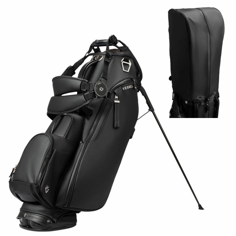 VESSEL キャディバッグ Player V Stand スタンドバッグ 6分割トップ