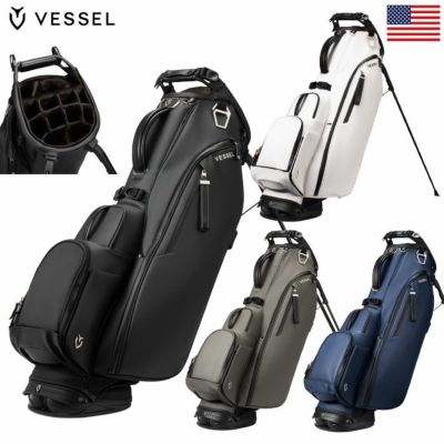 VESSEL キャディバッグ Player V Stand スタンドバッグ 14分割トップ ベゼル ゴルフ 2025年モデル USA直輸入品