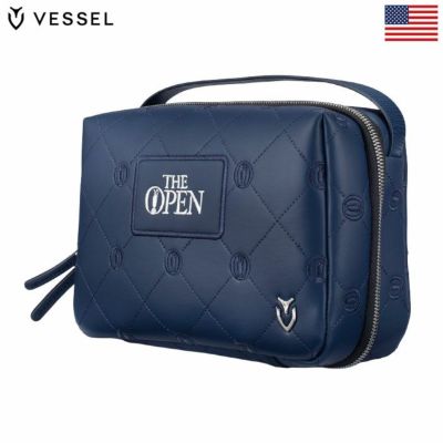 VESSEL ポーチ　The Open x VESSEL Signature Toiletry ベゼル ゴルフ 2025年モデル USA直輸入品 並行輸入