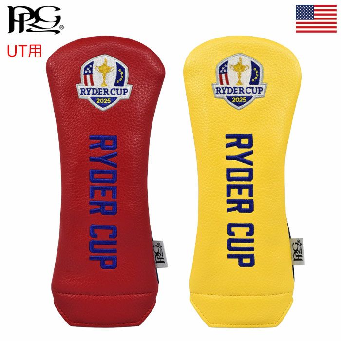PRGヘッドカバー2025RyderCupMatchHybridCoverハイブリッド用ユーティリティ用2025年モデルゴルフUSA直輸入品