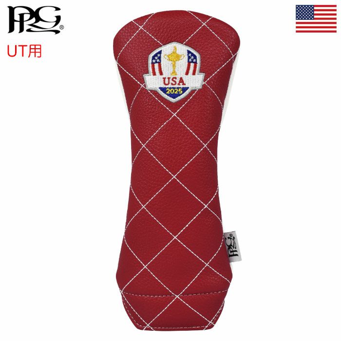 PRGヘッドカバー2025RyderCupTeamUSAHybridCoverハイブリッド用ユーティリティ用2025年モデルゴルフUSA直輸入品