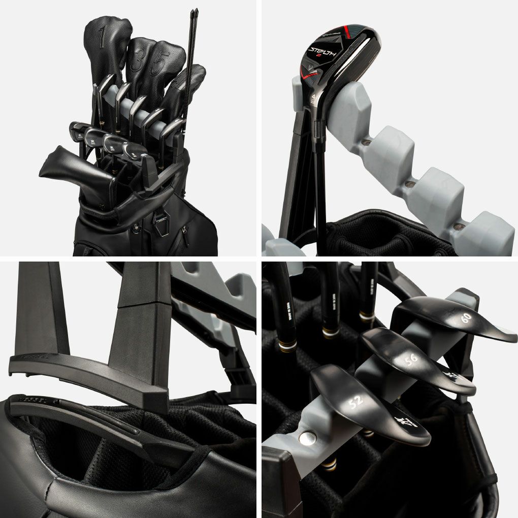 VESSELゴルフクラブオーガナイザーGolfClubOrganizerLuxXV2.0カートバッグ専用ベゼルゴルフ2025年モデルUSA直輸入品