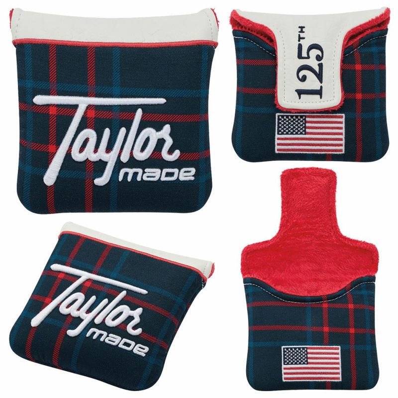 テーラーメイドパターカバーTM25SummerCommemorativeSPIDERPUTTERHEADCOVERヘッドカバーマレットゴルフ2025年モデルUSA直輸入品
