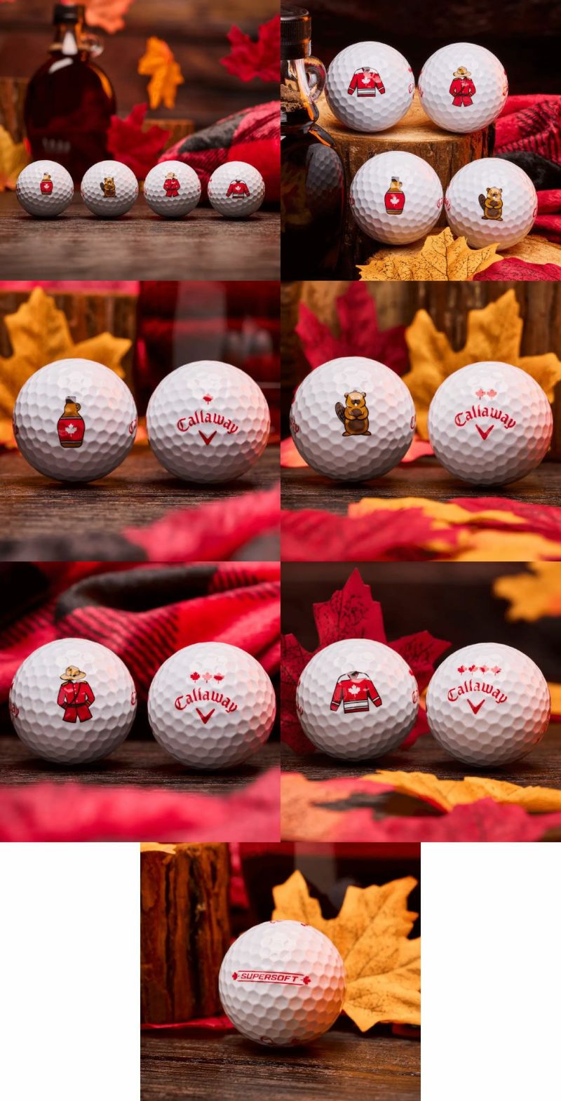 数量限定】キャロウェイ SUPERSOFT CANADA ゴルフボール 1ダース 全12