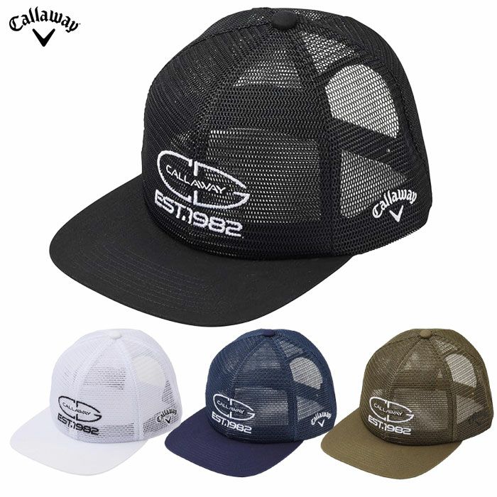 キャロウェイかざあなメッシュフラットキャップC25191107メンズCallaway帽子2025春夏モデル日本正規品