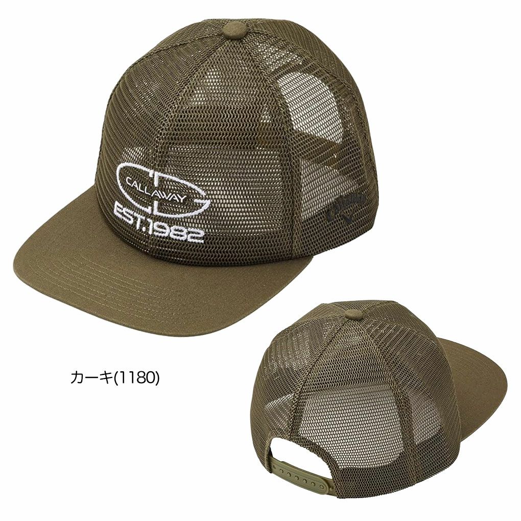 キャロウェイかざあなメッシュフラットキャップC25191107メンズCallaway帽子2025春夏モデル日本正規品
