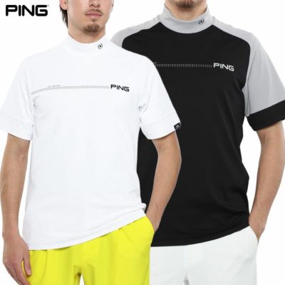 ピン PING 涼風テラカノコ半袖ハイネックシャツ 621-5167303 メンズ ゴルフウェア 2025春夏モデル 日本正規品