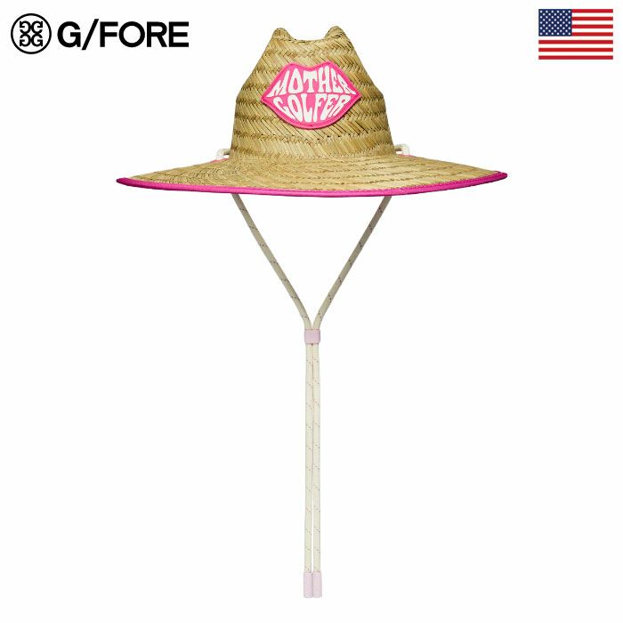 GforeジーフォアゴルフハットMOTHERGOLFERSTRAWHAT帽子GLH00031ゴルフUSA直輸入品並行輸入