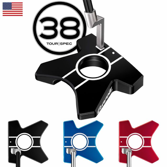 イーブンロール 38Tour Spec ZERO Z1 パター 中尺 38インチ イーブンロール 38 Tour Spec ZERO Z1 パター 中尺 メンズ 右用 38