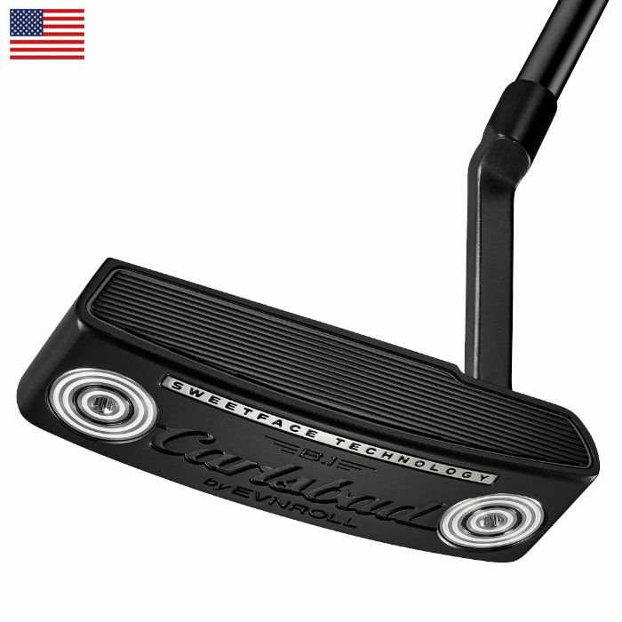 イーブンロールCarlsbadB1パターメンズ右用34,35インチUSA直輸入品EVNROLLゴルフクラブ並行輸入品