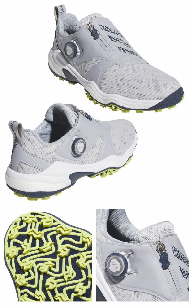 アディダスコードカオス25ボアスパイクレスシューズNKZ93メンズゴルフシューズ靴2025年モデルadidas日本正規品