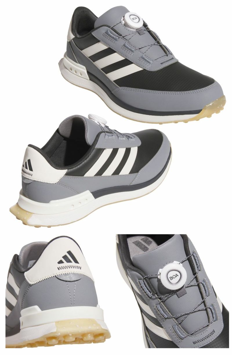 アディダスS2GSLボア24スパイクレスシューズMDK92メンズゴルフシューズ靴2025年モデルadidas日本正規品