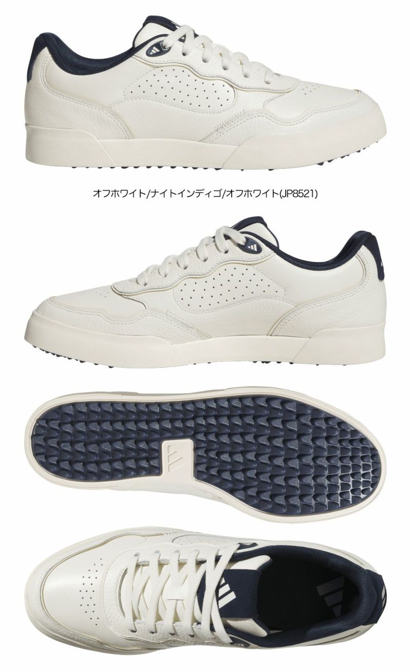 アディダスレトロクロス25スパイクレスシューズNLK88メンズゴルフシューズ靴2025年モデルadidas日本正規品