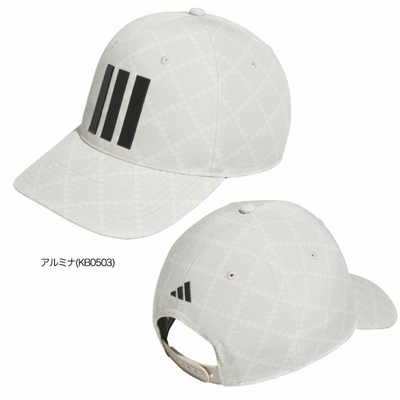 アディダスハウンドトゥース クーリングキャップJVU81メンズゴルフキャップ帽子2025秋冬モデルadidas日本正規品