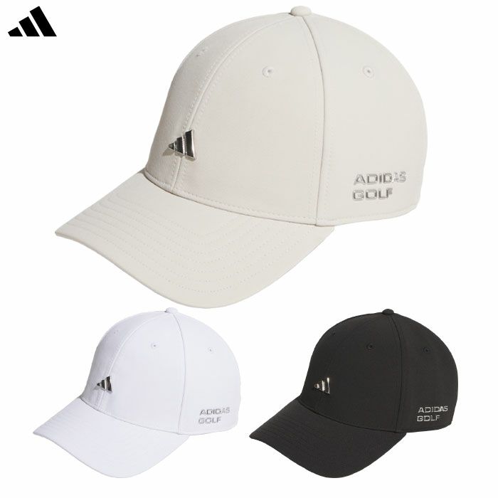 アディダス撥水メタルロゴキャップKQE19メンズゴルフキャップ帽子2025秋冬モデルadidas日本正規品