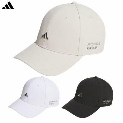 アディダス 撥水 メタルロゴ キャップ KQE19 メンズ ゴルフキャップ 帽子 2025秋冬モデル adidas 日本正規品