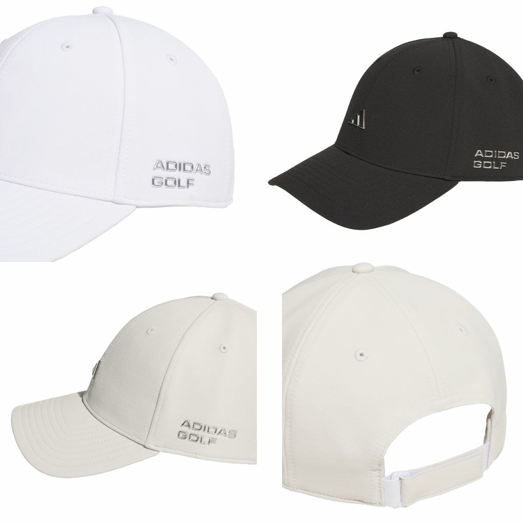 アディダス撥水メタルロゴキャップKQE19メンズゴルフキャップ帽子2025秋冬モデルadidas日本正規品