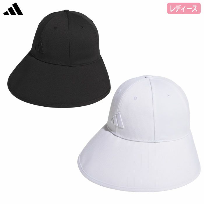 アディダストーナルロゴワイドブリムキャップKQE25レディースゴルフキャップ帽子2025秋冬モデルadidas日本正規品